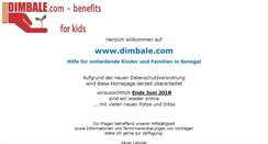Desktop Screenshot of dimbale.com